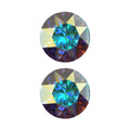 Aurora Borealis Crystal by Swarovski Set of 2 (Rnd 5.3 mm) 0.81 ctw Loose Gemstone - Sticky add to cart bar