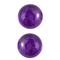 AA African Amethyst Set of 2 (Rnd 5 mm) 1.40 ctw Loose Gemstone - Sticky add to cart bar
