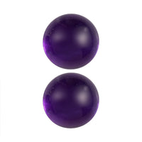 African Amethyst Set of 2 (Rnd 6 mm) 1.62 ctw Loose Gemstone
