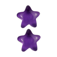 AA African Amethyst Set of 2 (Star 5 mm) 0.32 ctw Loose Gemstone