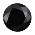 Simulated Black Diamond (Rnd 8 mm) 3.29 ctw Loose Gemstone - Sticky add to cart bar