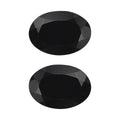 Thai Black Spinel Set of 2 (Ovl 7x5 mm) 1.46 ctw Loose Gemstone - Sticky add to cart bar