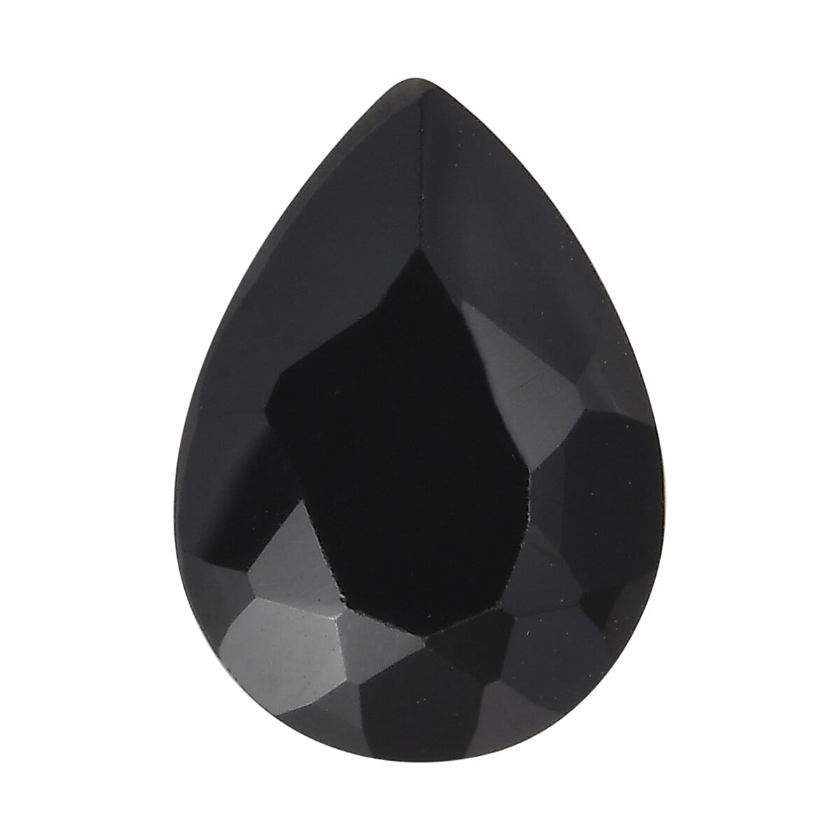 Thai Black Spinel (Pear 10x7 mm) 1.82 ctw Loose Gemstone