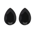 Thai Black Spinel Set of 2 (Pear 6x4 mm) 1.02 ctw Loose Gemstone - Sticky add to cart bar