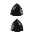 Thai Black Spinel Set of 2 (Rnd 7 mm) 2.59 ctw Loose Gemstone - Sticky add to cart bar