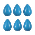 Blue Howlite Set of 6 (Pear 6x4 mm) 2.15 ctw Loose Gemstone - Sticky add to cart bar