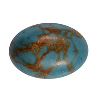 Mojave Blue Turquoise (Ovl 7x5 mm) 0.76 ctw Loose Gemstone