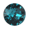 Blue Zircon Crystal by Swarovski (Rnd 6.25 mm) 0.76 ctw Loose Gemstone - Sticky add to cart bar