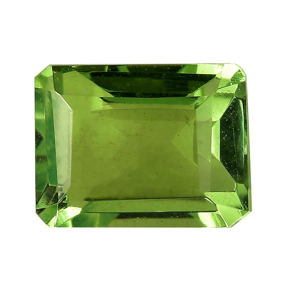 Chartreuse Quartz (Oct 8x6 mm) 1.67 ctw Loose Gemstone