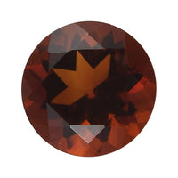 Brazilian Cherry Citrine (Rnd 6 mm) 0.67 ctw Loose Gemstone