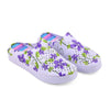 Purple & White