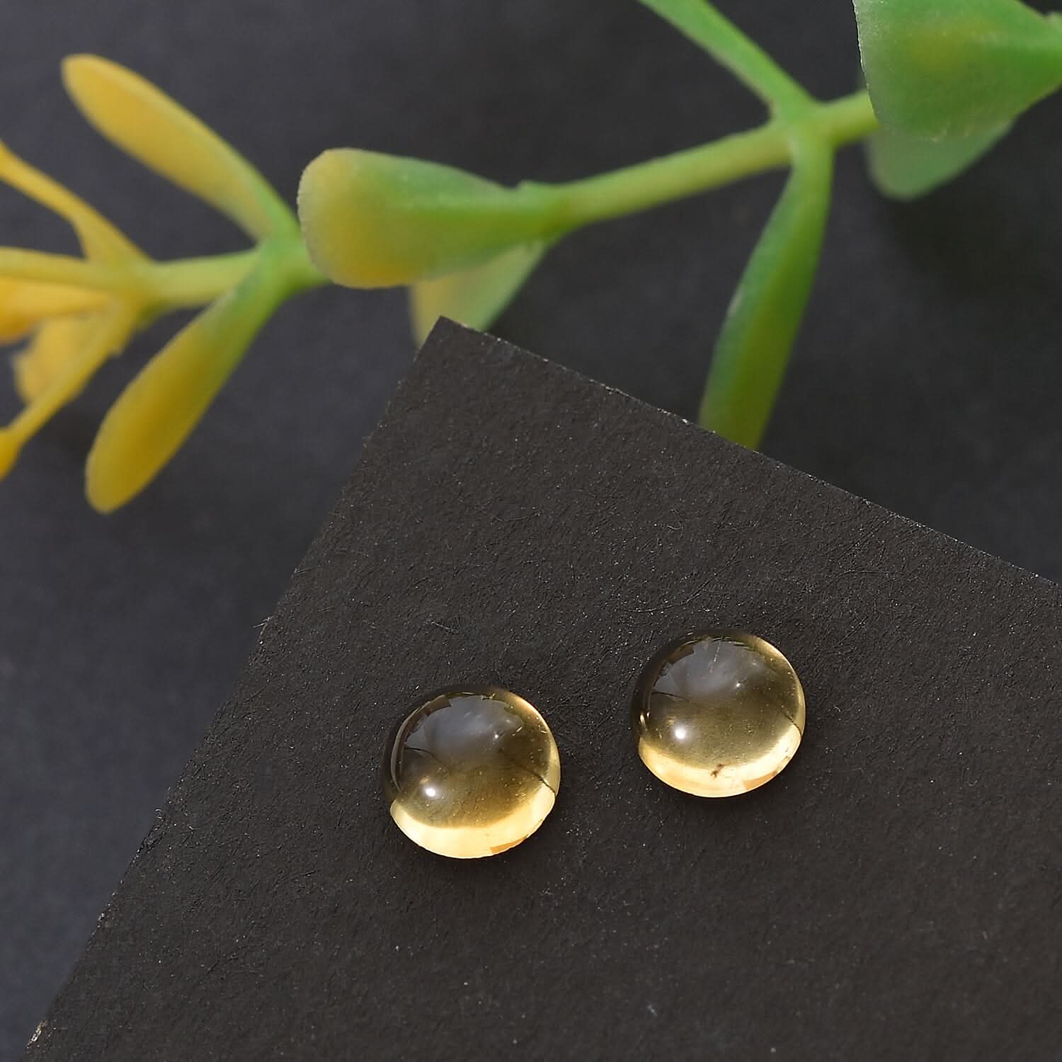 Brazilian Citrine (Rnd 5 mm) 0.96 ctw Loose Gemstone