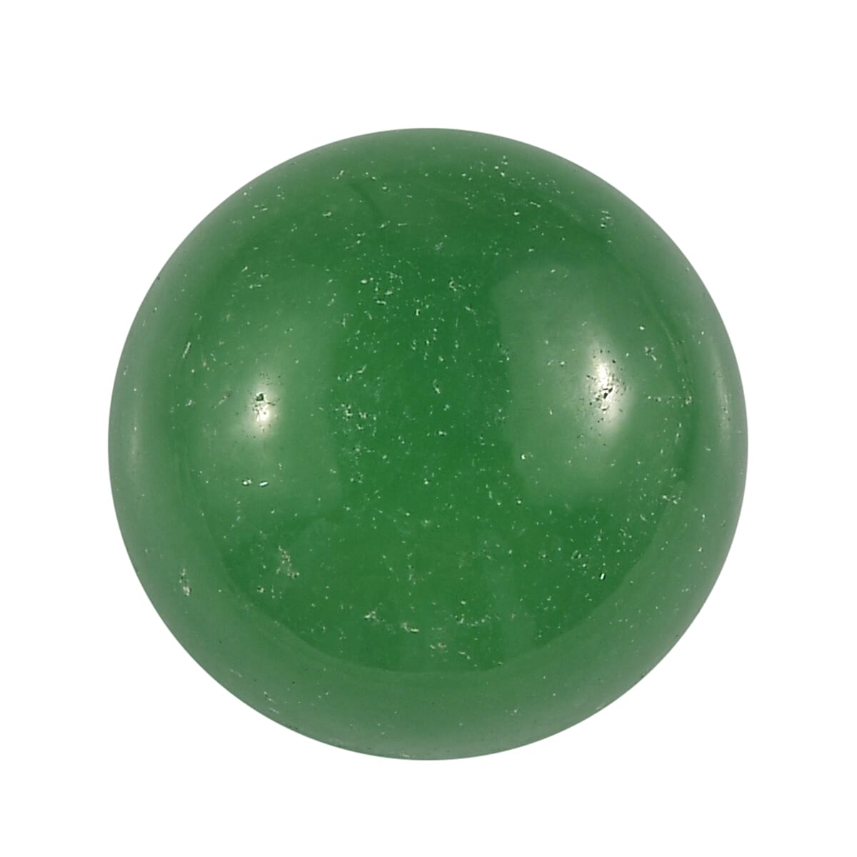 Green Jade (D) (Rnd 10 mm) 4.43 ctw Loose Gemstone