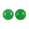 Green Jade (D) Set of 2 (Rnd 6 mm) 1.90 ctw Loose Gemstone - Sticky add to cart bar