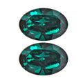 Emerald Crystal by Swarovski Set of 2 (Ovl 6x4 mm) 0.79 ctw Loose Gemstone - Sticky add to cart bar