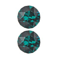 Emerald Crystal by Swarovski Set of 2 (Rnd 5.3 mm) 0.85 ctw Loose Gemstone - Sticky add to cart bar