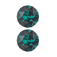 Emerald Crystal by Swarovski Set of 2 (Rnd 5.3 mm) 0.85 ctw Loose Gemstone
