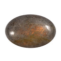 Madagascar Fire Labradorite (Ovl 12x8 mm) 3.25 ctw Loose Gemstone - Sticky add to cart bar