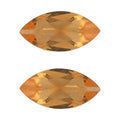 Fire Opal Set of 2 (Mrq 5x2.5 mm) 0.13 ctw Loose Gemstone - Sticky add to cart bar