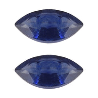 Masoala Sapphire (D) Set of 2 (Mrq 5x2.5 mm) 0.38 ctw Loose Gemstone