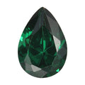 Simulated Green Diamond (Pear 10x7 mm) 2.65 ctw Loose Gemstone - Sticky add to cart bar
