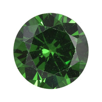 Simulated Green Diamond (Rnd 8 mm) 3.15 ctw Loose Gemstone
