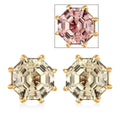 Certified & Appraised Luxoro AAA Turkizite 3.35 ctw Stud Earrings in 10K Yellow Gold - Sticky add to cart bar