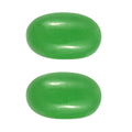 Green Jade (Ovl 6x4 mm) 1.14 ctw Loose Gemstone - Sticky add to cart bar