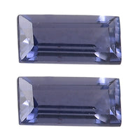 Catalina Iolite Set of 2 (Bgt 5x2.5 mm) 0.33 ctw Loose Gemstone