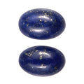 Set of 2 Lapis Lazuli (Oval 6x4 mm) 1.16 ctw Loose Gemstone - Sticky add to cart bar