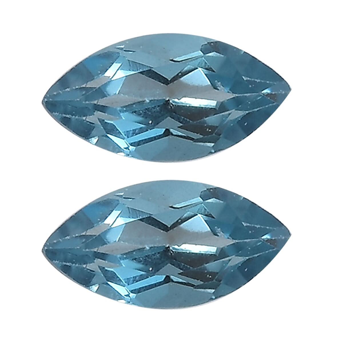 London Blue Topaz (Mrq 5x2.5 mm) 0.33 ctw Loose Gemstone