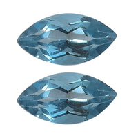 London Blue Topaz (Mrq 5x2.5 mm) 0.33 ctw Loose Gemstone