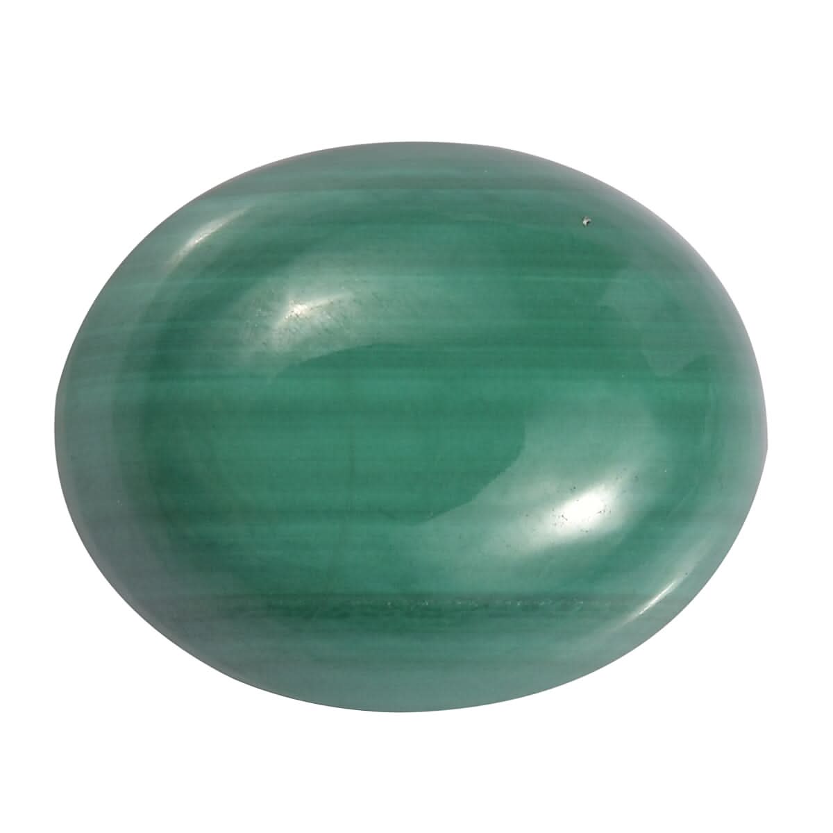 African Malachite (Ovl 10x8 mm) 3.46 ctw Loose Gemstone