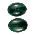 African Malachite Set of 2 (Ovl 7x5 mm) 3.00 ctw Loose Gemstone - Sticky add to cart bar