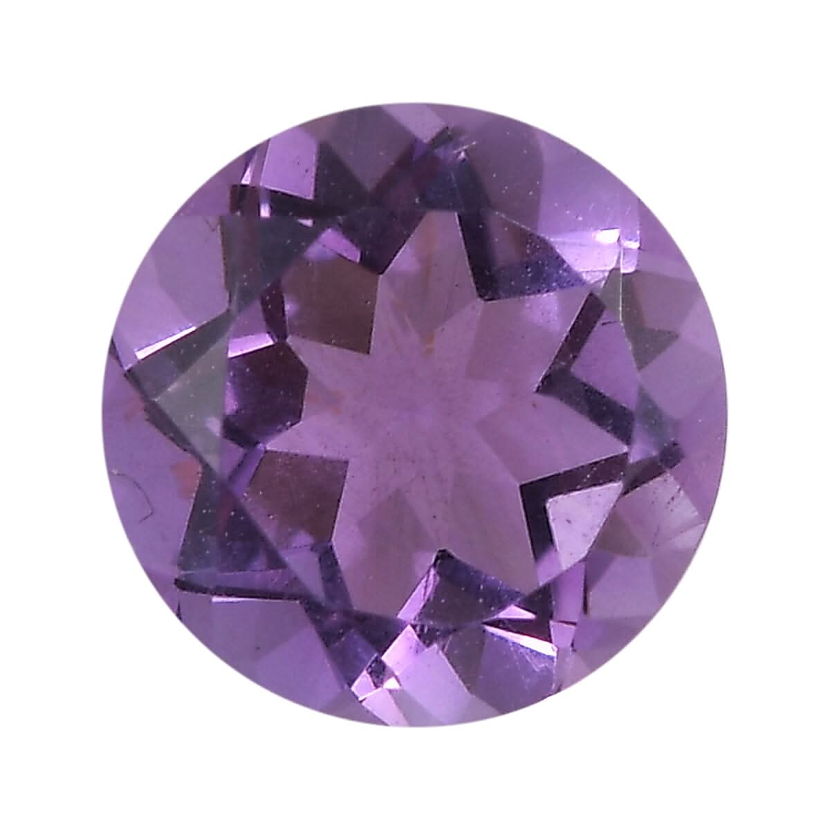 Mashamba Amethyst (Rnd 6 mm) 0.63 ctw Loose Gemstone