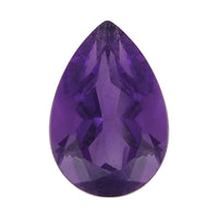 Moroccan AA Amethyst (Pear 6x4mm) 0.32 ctw Loose Gemstone