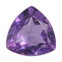 Moroccan AA Amethyst (Trl 5mm) 0.36 ctw Loose Gemstone
