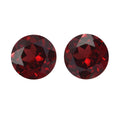 Mozambique Garnet Set of 2 (Rnd 6mm) 1.66 ctw Loose Gemstone - Sticky add to cart bar