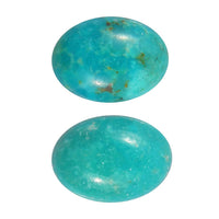 Nevada Turquoise Set of 2 (Ovl 7x5mm) 1.19 ctw Loose Gemstone
