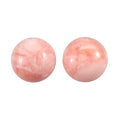 AA Oregon Sunrise Peach Opal Set of 2 (Rnd 5mm) 0.62 ctw Loose Gemstone - Sticky add to cart bar