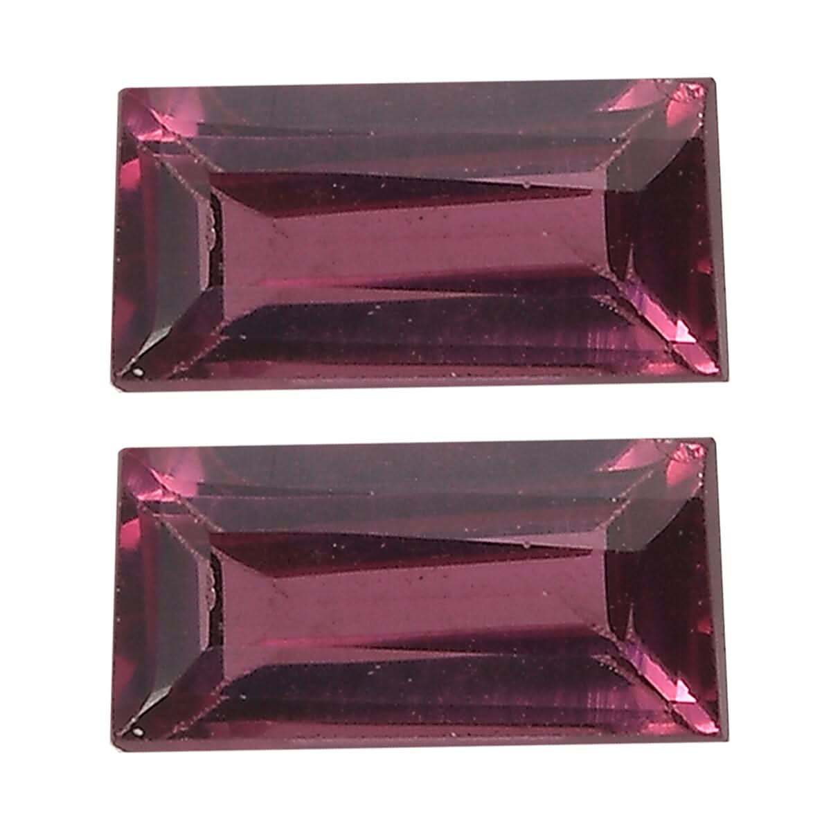 Orissa Rose Garnet Set of 2 (Bgt 5x2.5mm) 0.56 ctw Loose Gemstone