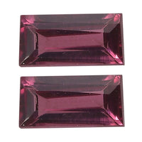 Orissa Rose Garnet Set of 2 (Bgt 5x2.5mm) 0.56 ctw Loose Gemstone