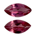 AA Orissa Rose Garnet Set of 2 (Mrq 5x2.5mm) 0.34 ctw Loose Gemstone - Sticky add to cart bar
