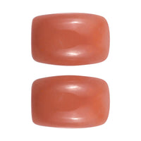 AAA Peach Opal Set of 2 (Cush 6x4mm) 0.75 ctw Loose Gemstone