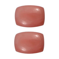 Peach Opal Set of 2 (Cush 7x5mm) 1.03 ctw  Loose Gemstone