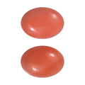 AAA Peach Opal Set of 2 (Ovl 7x5mm) 1.08 ctw Loose Gemstone - Sticky add to cart bar