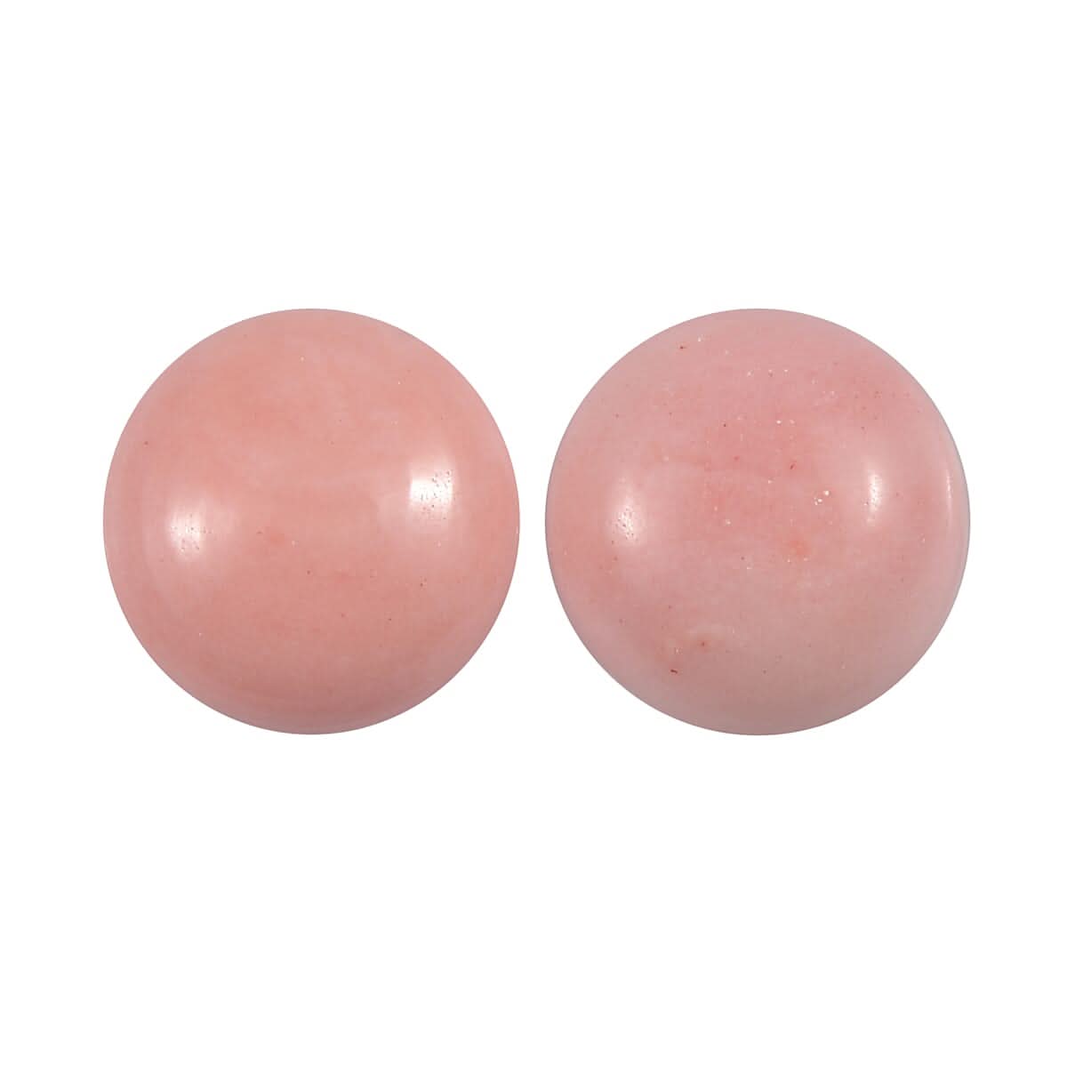 Peach Opal Set of 2 (Rnd 5mm) 0.76 ctw  Loose Gemstone