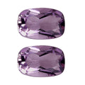 Set of 2 Rose De France Amethyst (Cush 6x4 mm) 0.86 ctw Loose Gemstone - Sticky add to cart bar