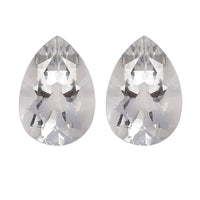 Petalite Set of 2 (Pear 7x5mm) 0.94 ctw  Loose Gemstone