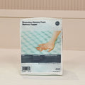 Supreme Essentials Blue 1.5Inch Memory Foam Mattress Topper -Queen - Sticky add to cart bar